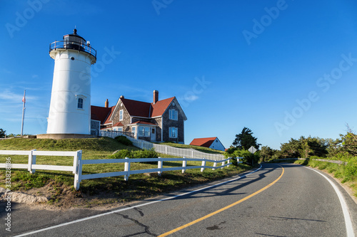 Nobska Lighthouse in Falmouth Massachusetts