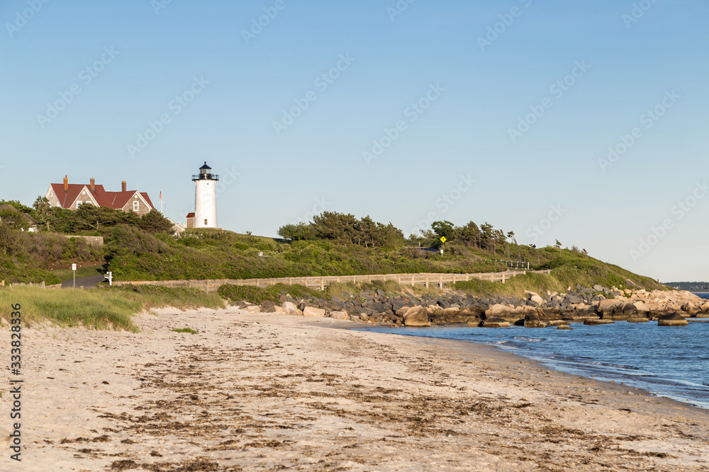 Nobska Lighthouse in Falmouth Massachusetts