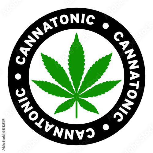 Round Cannatonic Marijuana Strain Clipart