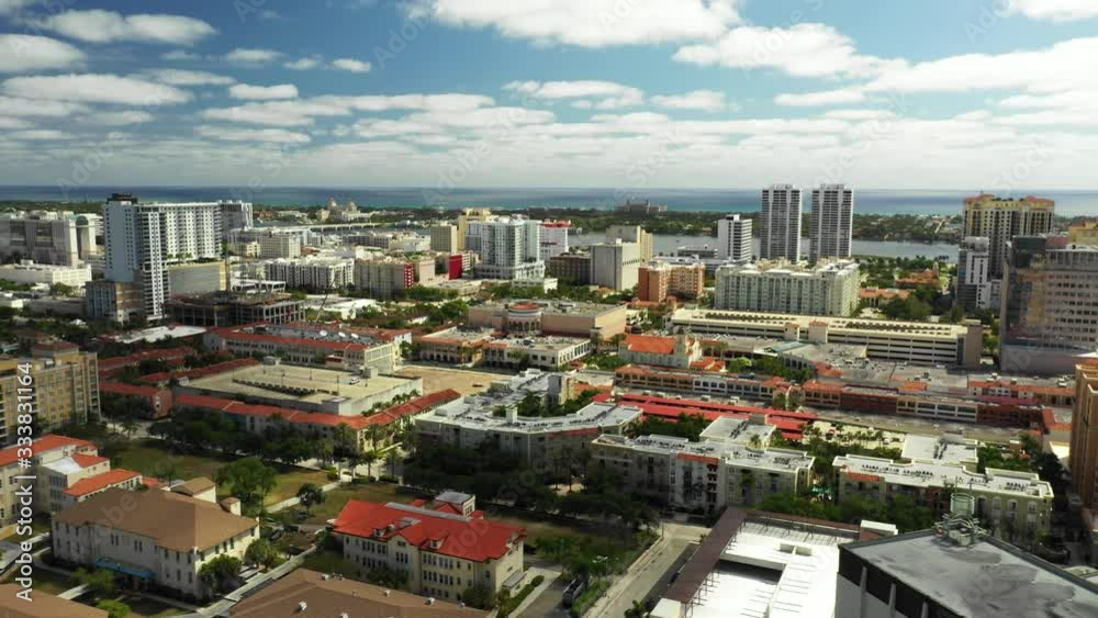 Flyover tour West Palm Beach FL aerial video Flyover tour West Palm Beach FL aerial video