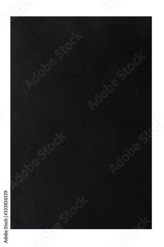 Black leather texture background surface