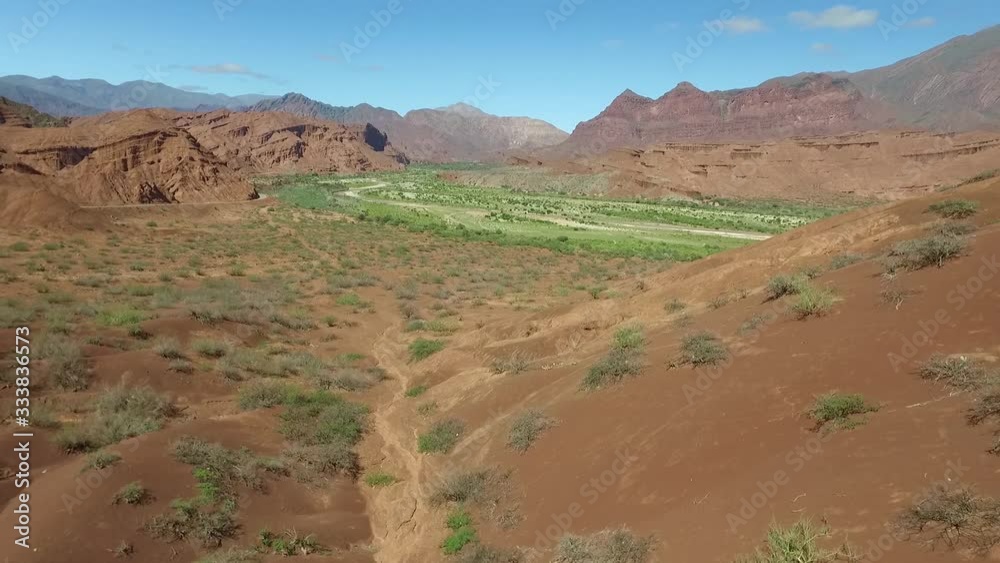 Aerial view of mountains of Salta, Argentina. Aerial view of mountains of Salta, Argentina.
