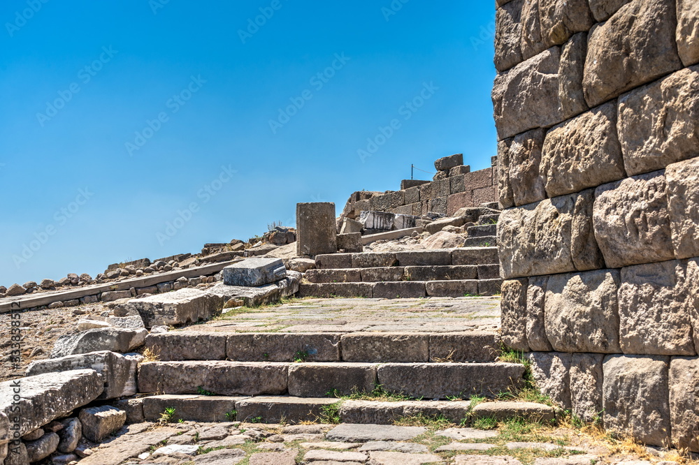 Pergamon Ancient City in Turkey Pergamon Ancient City in Turkey
