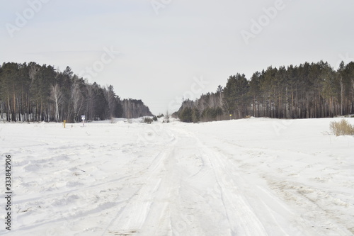 road in winter