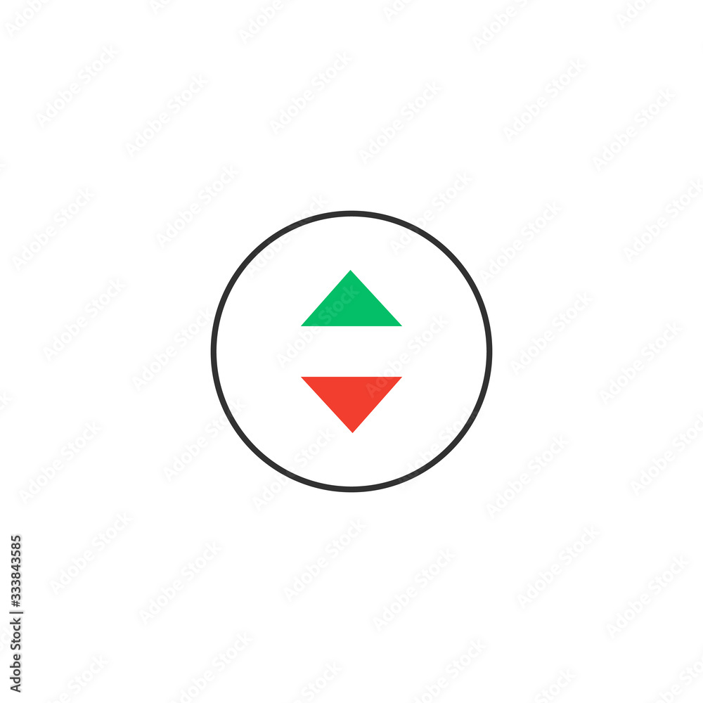 Bright forward and back arrows. Next, previous arrows. Stock Vector illustration isolated on white background. Bright forward and back arrows. Next, previous arrows. Stock Vector illustration isolated on white background.