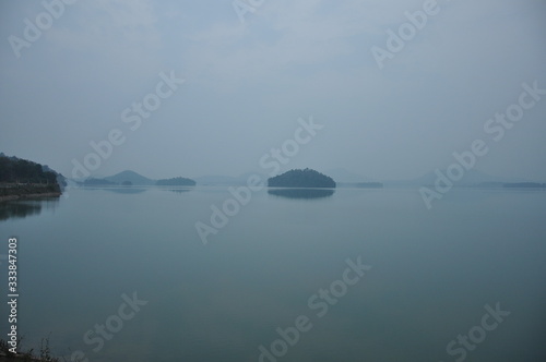 kinnerasani lake at kothagudem