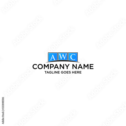 AWC Logo Letters white background 