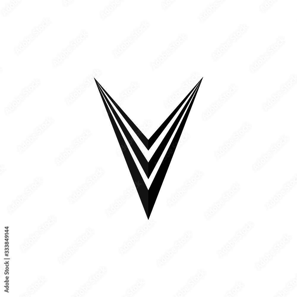V Logo, V Logo Design isolated on white background V Logo, V Logo Design isolated on white background