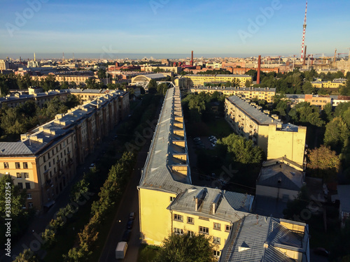 Panoramic view of St. Petersburg