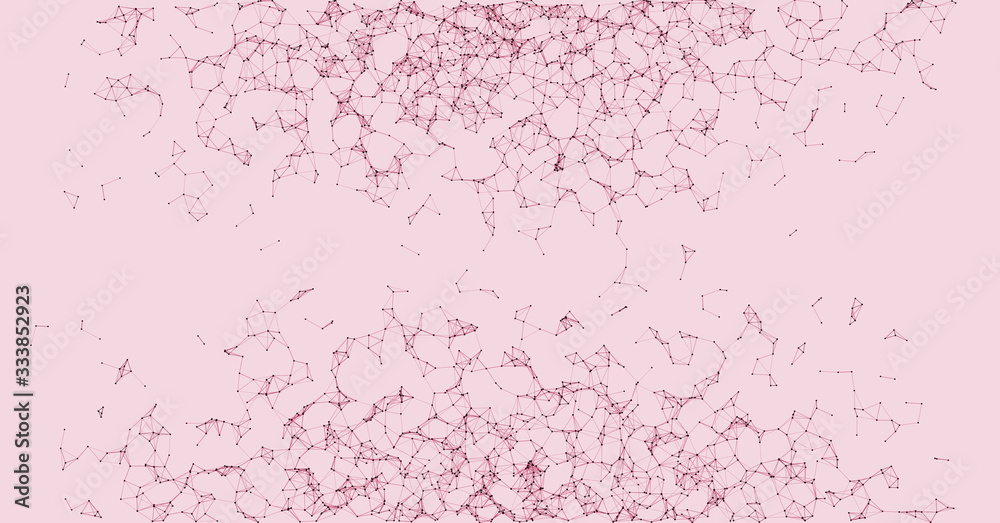 Network Mesh Procedural Art background illustration Network Mesh Procedural Art background illustration