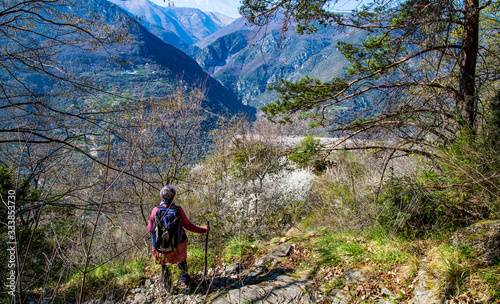 Breil sur Roya-Mercantour-Sentier de l'Arpette photo