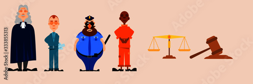 Judicial law Police judge and prisoners