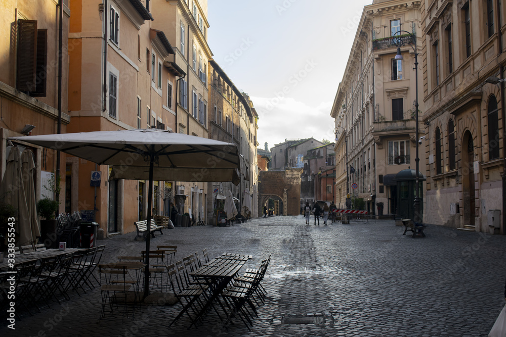 the Jewish ghetto in Rome