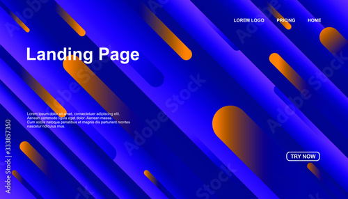 Minimal geometric background. Dynamic shapes composition. Eps10 vector.