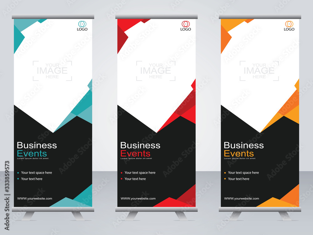 Business banner roll up set,standee banner template,Modern banner. Business banner roll up set,standee banner template,Modern banner.