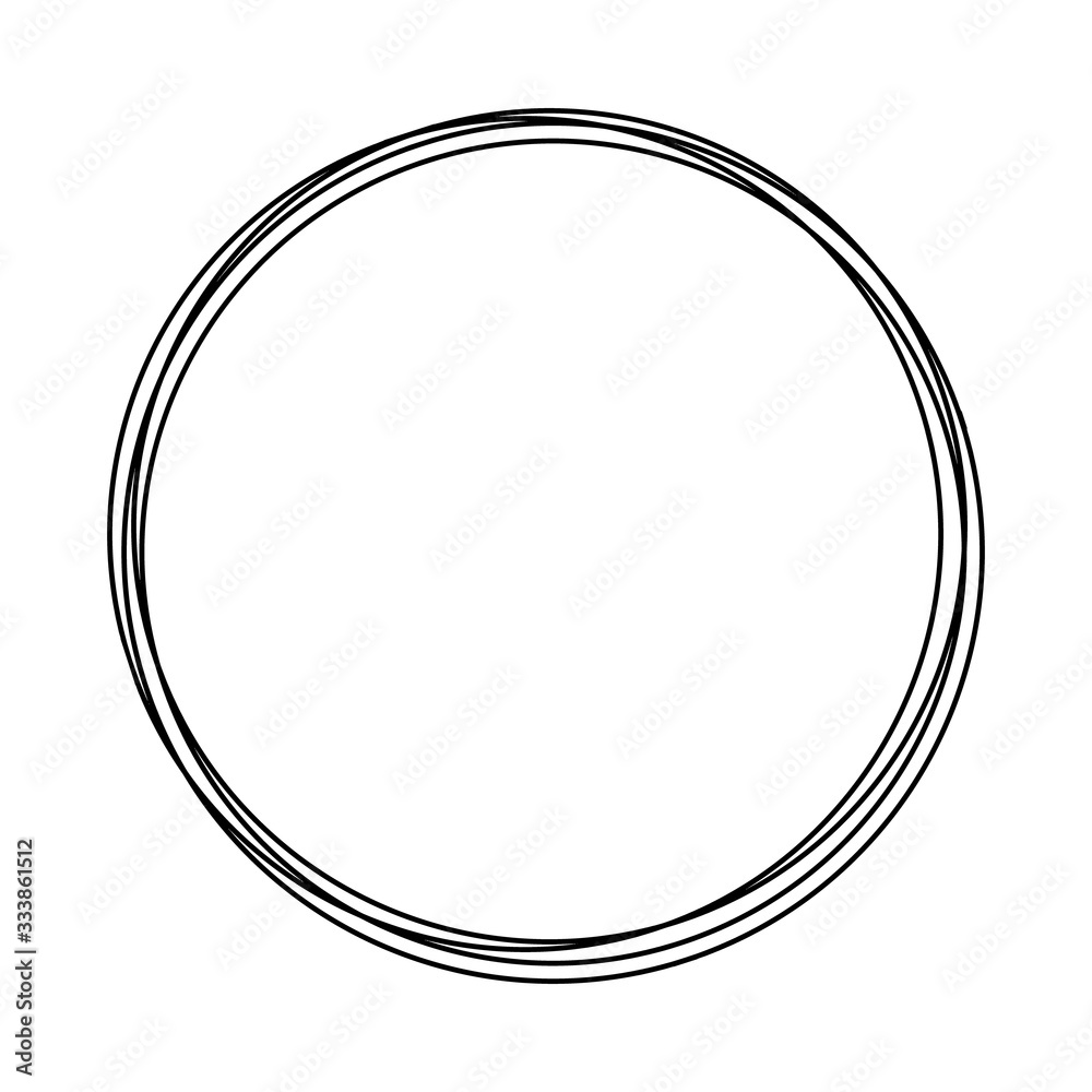 Vector black ink brush stroke isolated on white background. Vector frame for your design. Vector black ink brush stroke isolated on white background. Vector frame for your design.