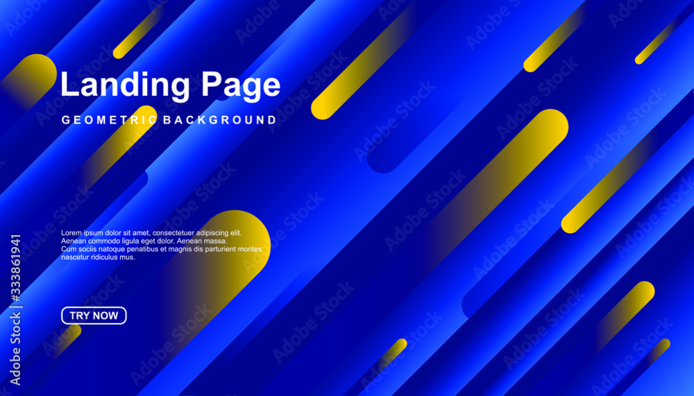 Minimal geometric background. Dynamic shapes composition. Eps10 vector.