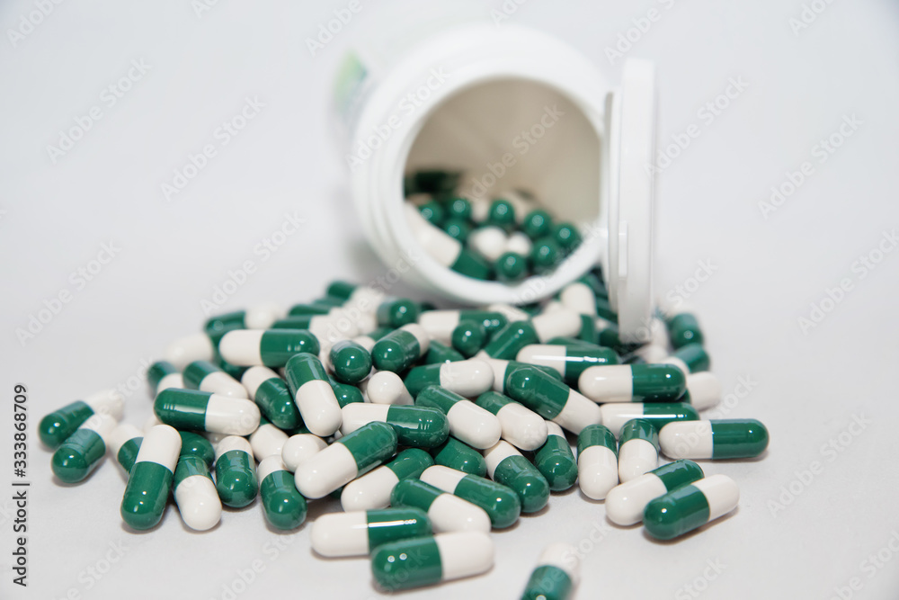 Natural remedy. Organic pills. Capsules of artichoke extract. Natural remedy. Organic pills. Capsules of artichoke extract.