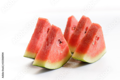 watermelon. Fresh Watermelon on white background