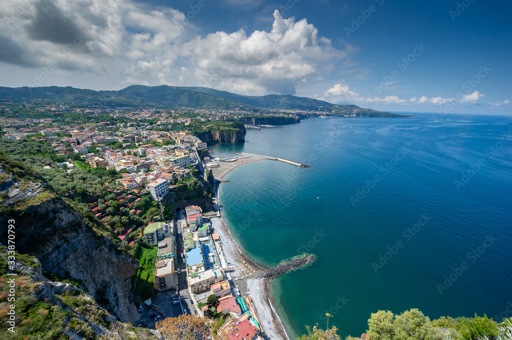 Sorrento / Italy 05.26.2015Panoramic view of the Sorrento coast