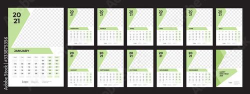 2021 Wall Calendar Template