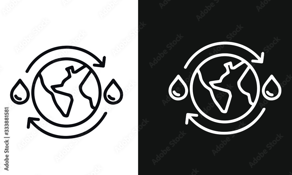 Petroleum icons vector design black and white Petroleum icons vector design black and white