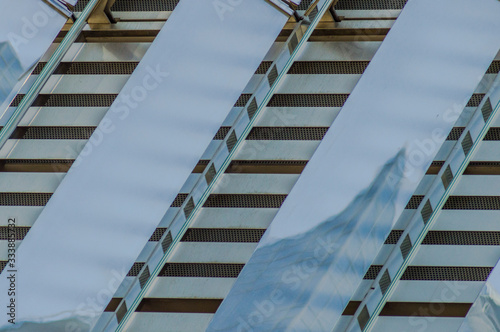 details of a modern facade 2