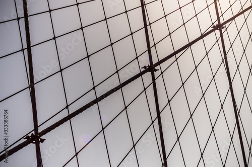cable bundle on brooklyn bridge