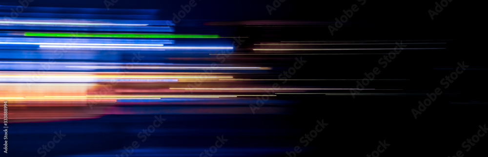 motion light trails on the dark background motion light trails on the dark background