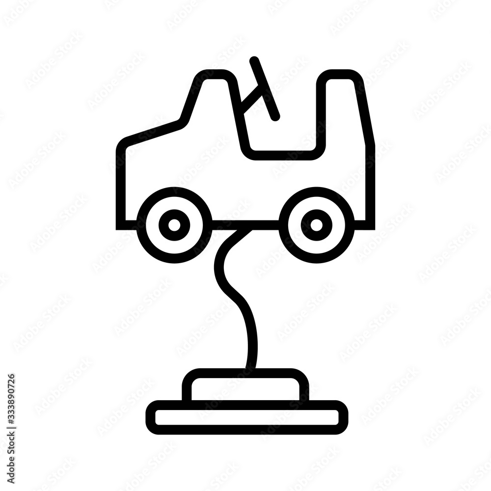 Toy car icon vector illustration photo Toy car icon vector illustration photo