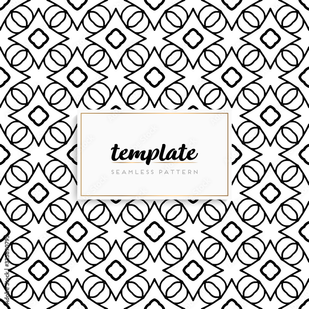 Background mandala seamless pattern vector Background mandala seamless pattern vector