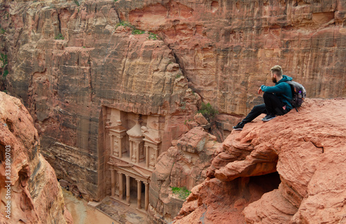 Treasure of petra from the top