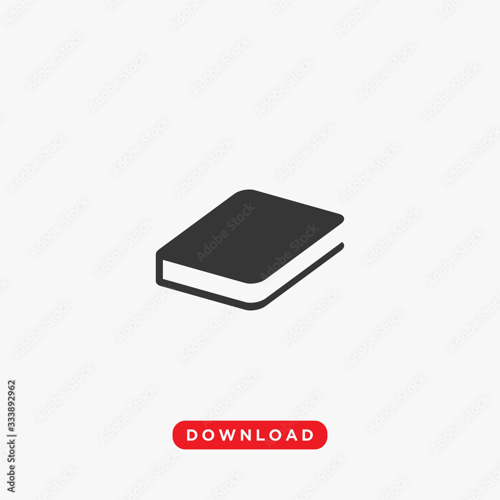 Book Icon Design Vector EPS10
