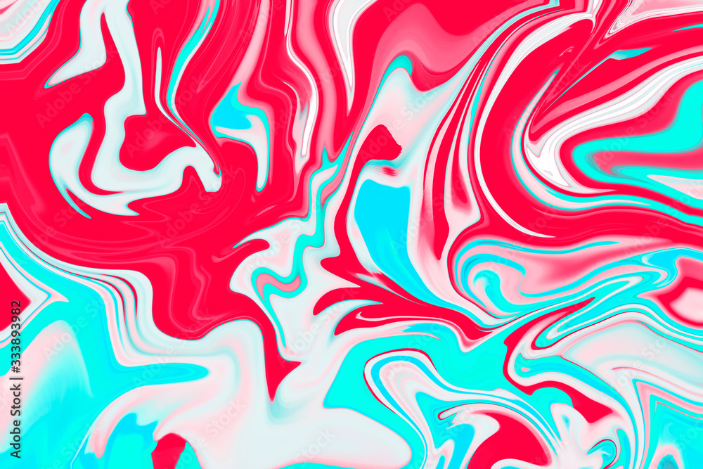 the abstract colorful liquid wallpaper