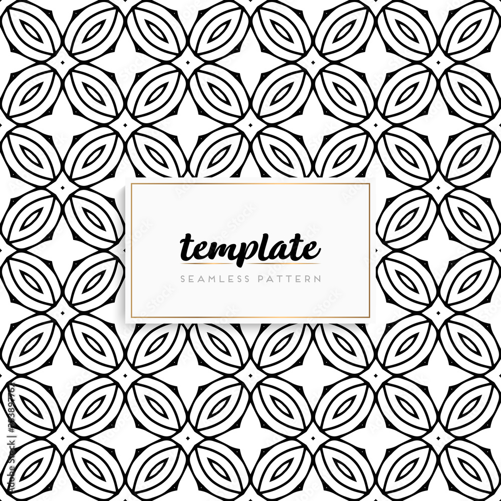Background mandala seamless pattern vector Background mandala seamless pattern vector
