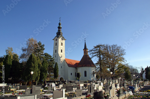 Church of Saint Vitus in Brdovec, Croatia photo