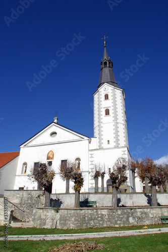 Church of the Annunciation of the Virgin Mary in Klanjec, Croatia