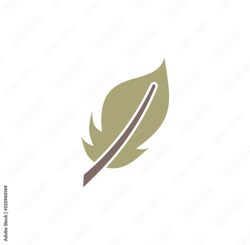 Feather icon on background for graphic and web design. Creative illustration concept symbol for web or mobile app Feather icon on background for graphic and web design. Creative illustration concept symbol for web or mobile app