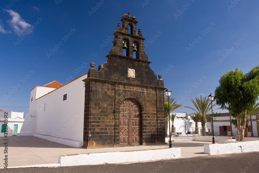 Parish Church of Santo Domingo, Triquivijate, Fuerteventura, Canary Islands, Spain, Europe
