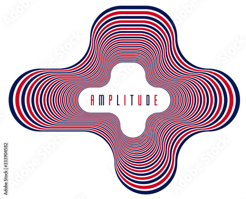 Geometric backgrounds with minimal parallel 3D lines vector abstract illustration, dimensional design cool element, funky style layout for ads posters banners and covers.