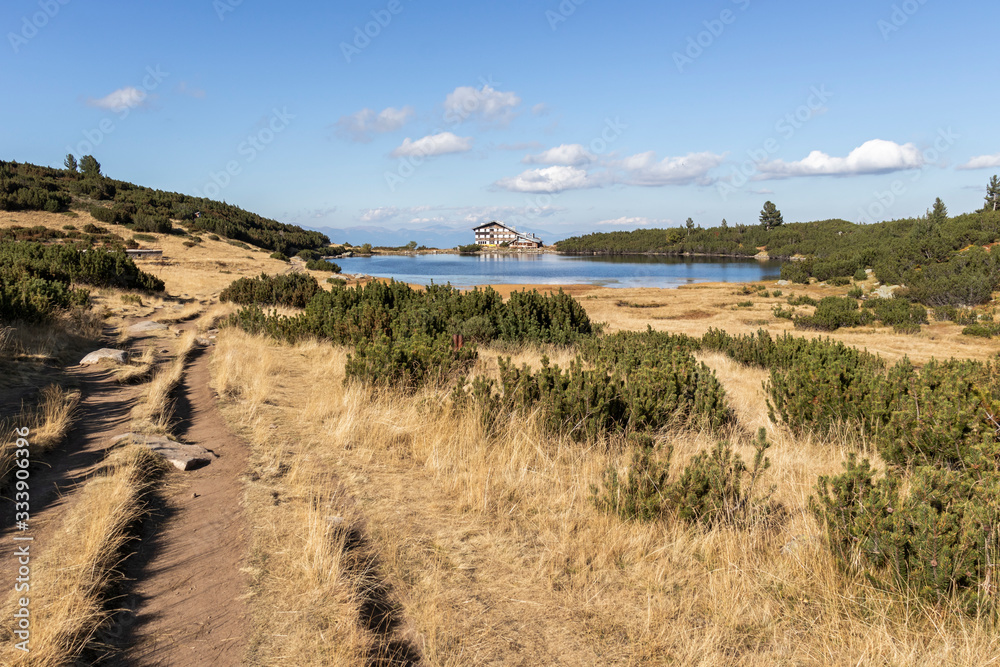 Landscape around Bezbog Lake, Pirin Mountain, Bulgaria Landscape around Bezbog Lake, Pirin Mountain, Bulgaria
