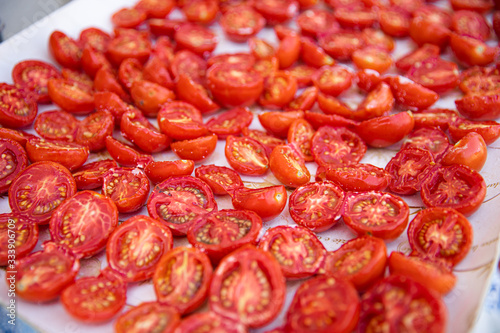 イタリアのドライトマト作り Italy,Matera