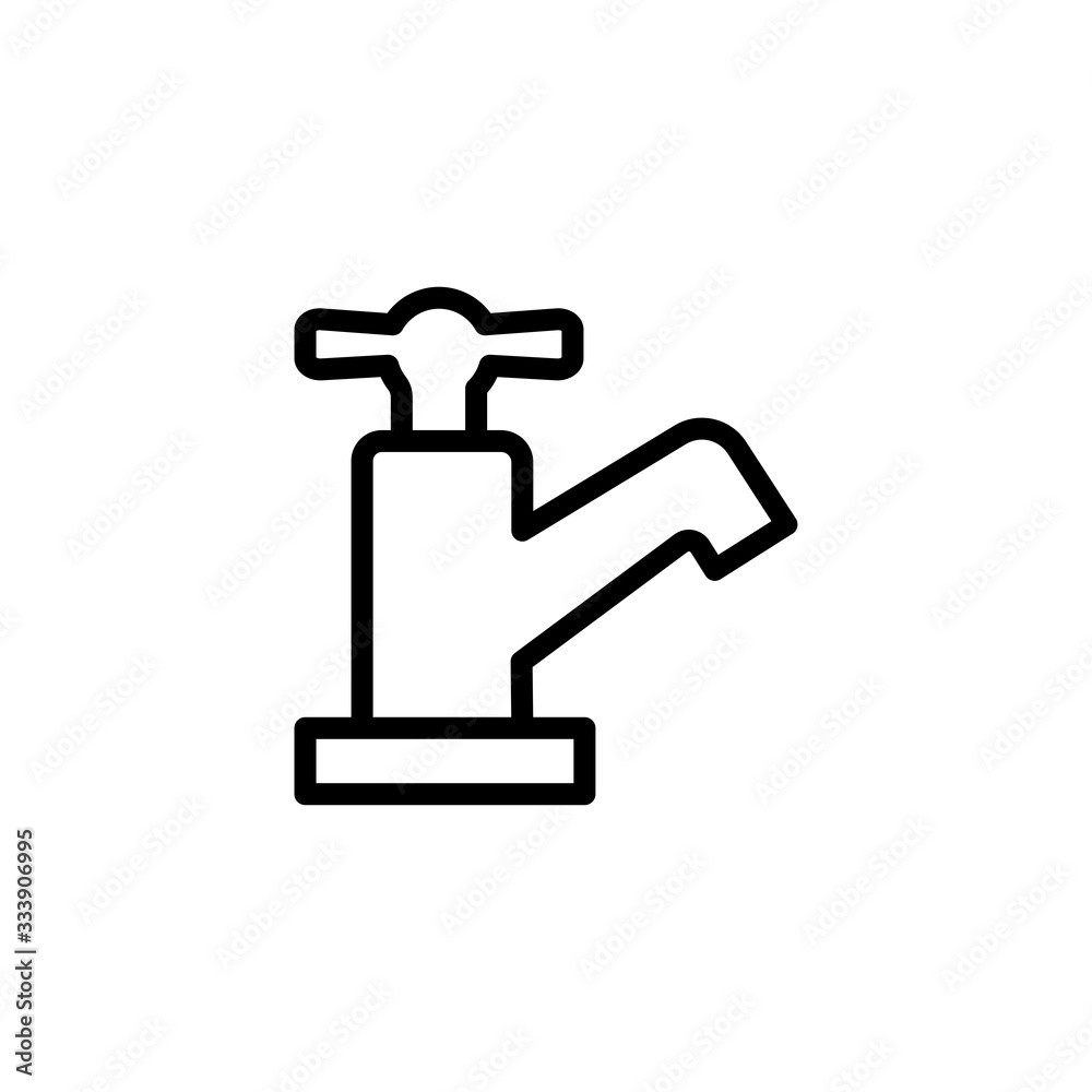 water faucet icon vector design template water faucet icon vector design template