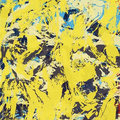 Abstract background blurred texture of shapes of colored lines and spots of paint