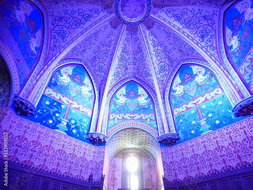 beautiful dome in french castle