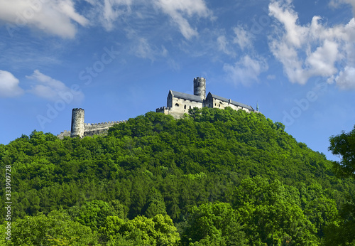 Bezdez castle is a ruin of an early Gothic castle built by Premysl Otakar II. and it is his best preserved castle. In 1642 it was conquered by the Swedes, later it was owned by the Wallenstein. photo