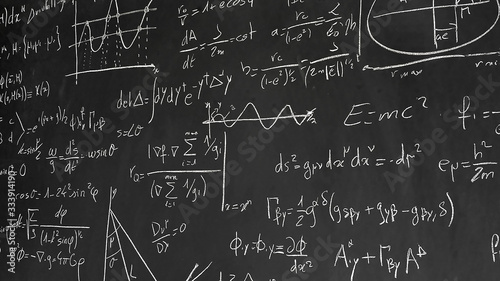Photos Equations on Blackbord