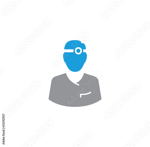 Quarantine related icon on background for graphic and web design. Creative illustration concept symbol for web or mobile app