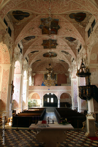 Church of Saint Catherine of Alexandria in Zagreb  Croatia