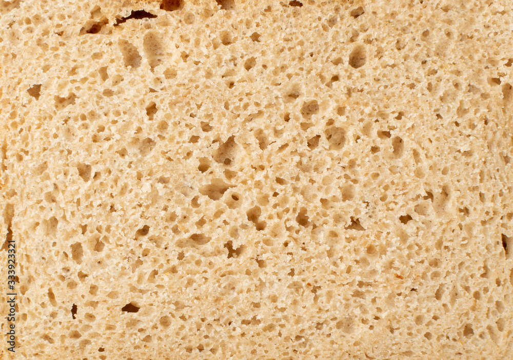 Traditional Homemade Sliced Bread Texture Background Top View